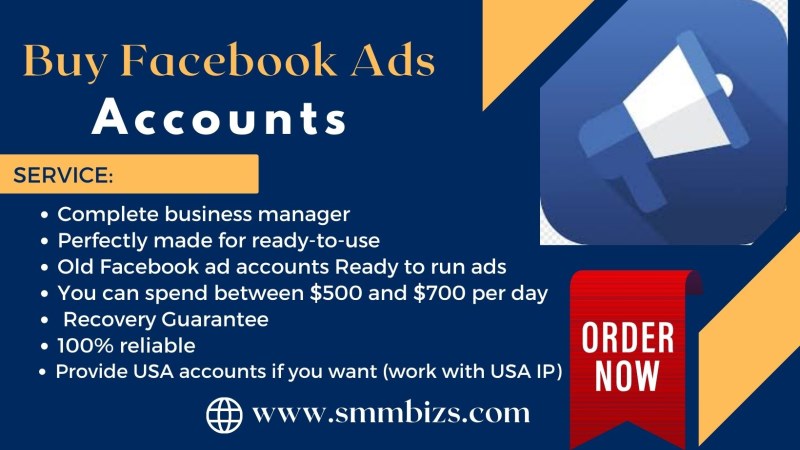 Buy Facebook Ads Accounts
