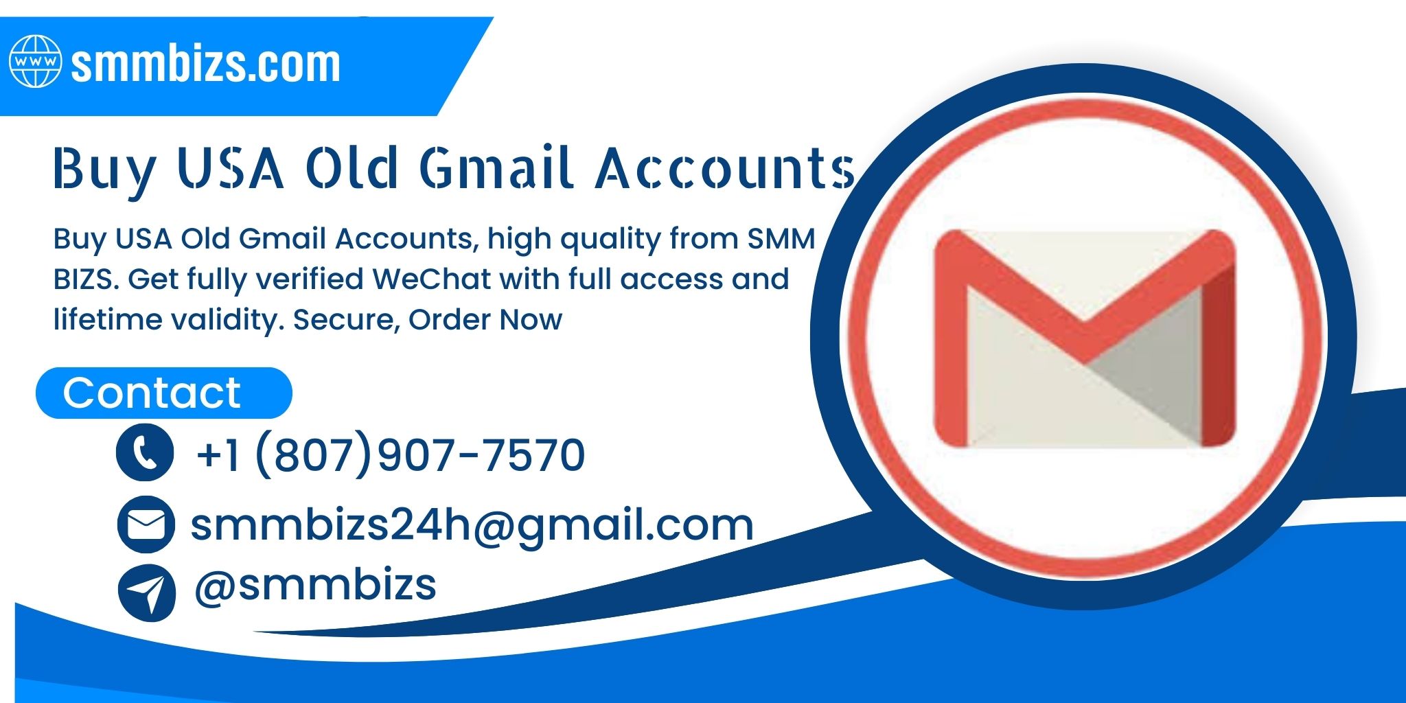 Buy USA Old Gmail Accounts