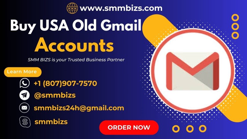 Buy USA Old Gmail Accounts