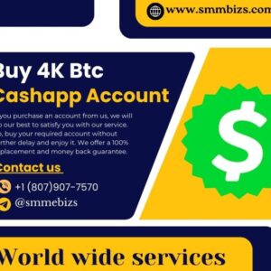 Buy 4K Btc Cashapp Account