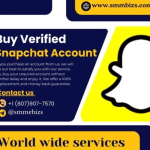 Buy Number Verified Snapchat Account