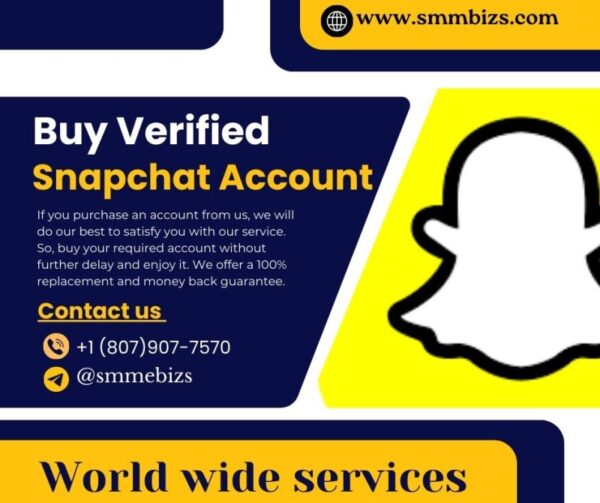 Buy Number Verified Snapchat Account