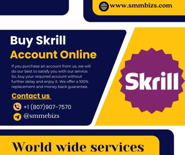 Buy Skrill Account Online