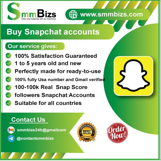 Buy Score Snapchat accounts
